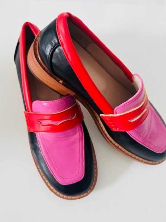 Funky Shoes - FUNKY Loafers Colourful Slip On NEW Sz 39 US 8.5